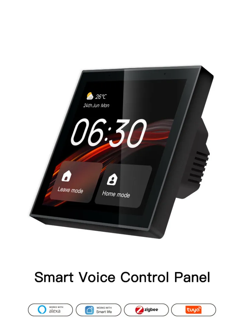 Smart Home Ir - Tuya Smart Home 4-Inch Full-Screen Zigbee