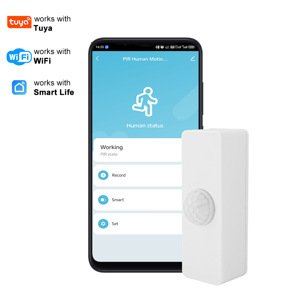 Smart Home Ir - Tuya Smart PIR Motion Sensor Smart