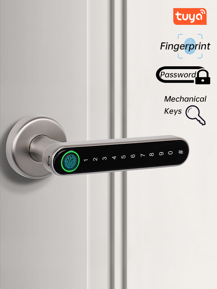 Smart Home Registration - KAK Smart Fingerprint Door Lock Black