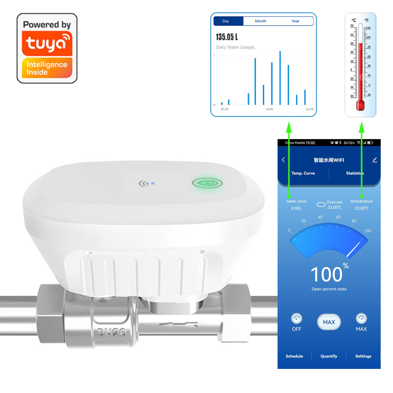 Smart Home Setup - Tuya Smart WiFi Water Valve Water