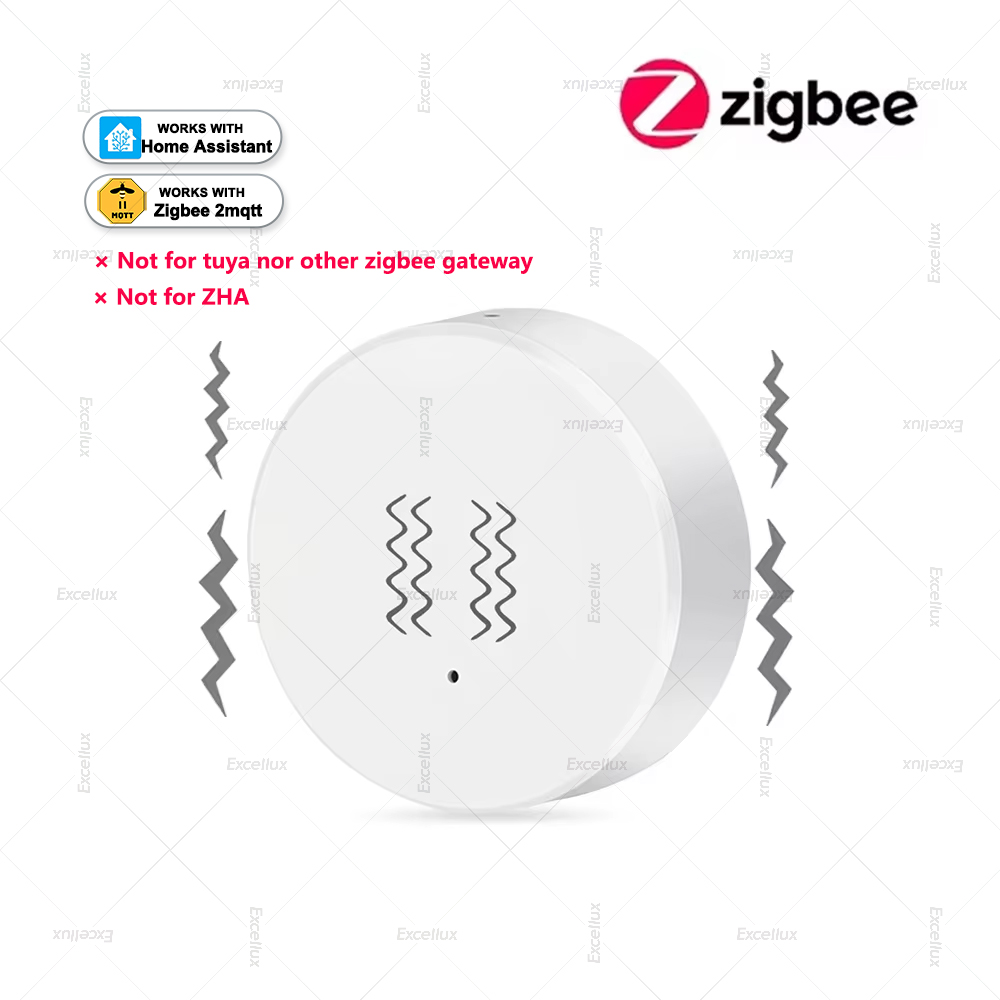 Smart Home Setup - Zigbee 3.0 Smart Vibration Sensor Real