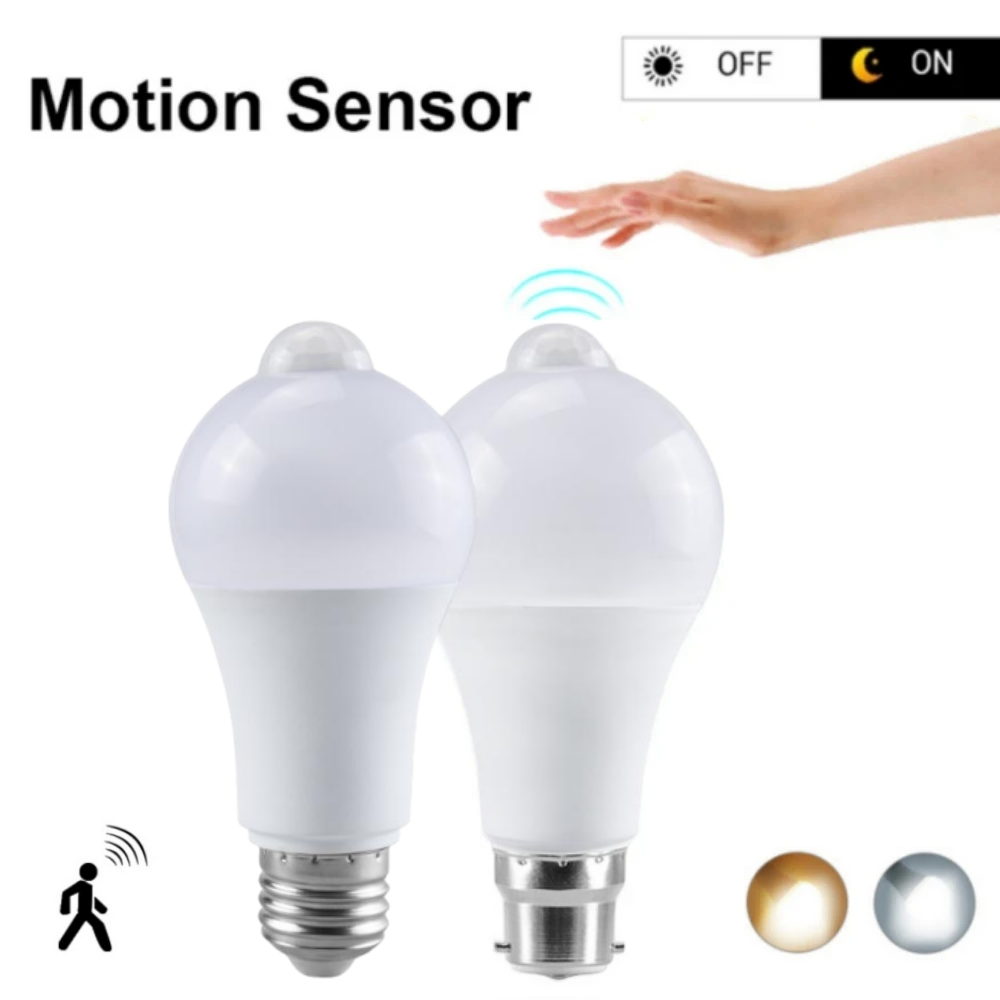 Smart Home Energy - PIR Motion Sensor LED Light Bulb