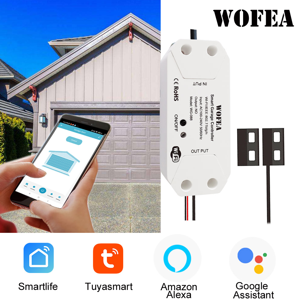 Smart Home Registration - Wofea Tuya Smart WIFI 2.4G Garage