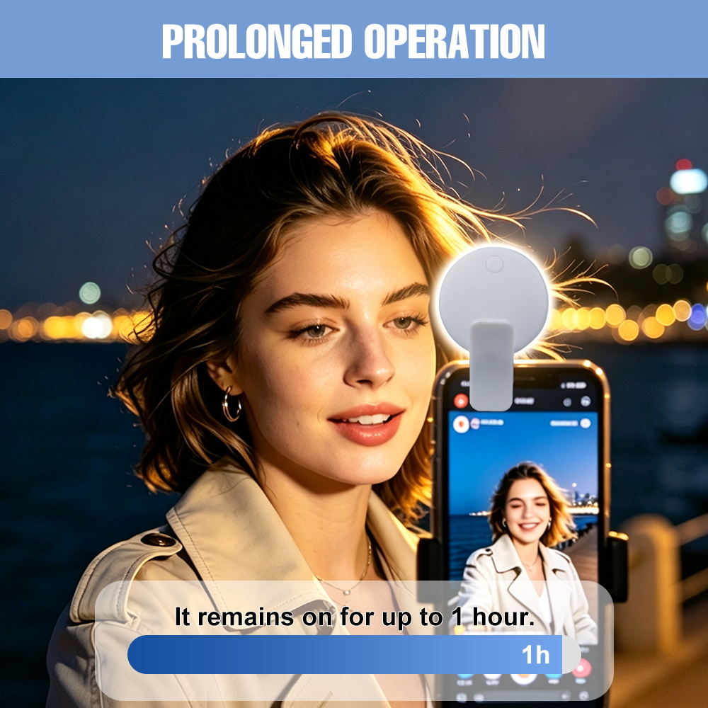 Portable Clip‑on Selfie Fill L - Smart Home Energy 评论和价格