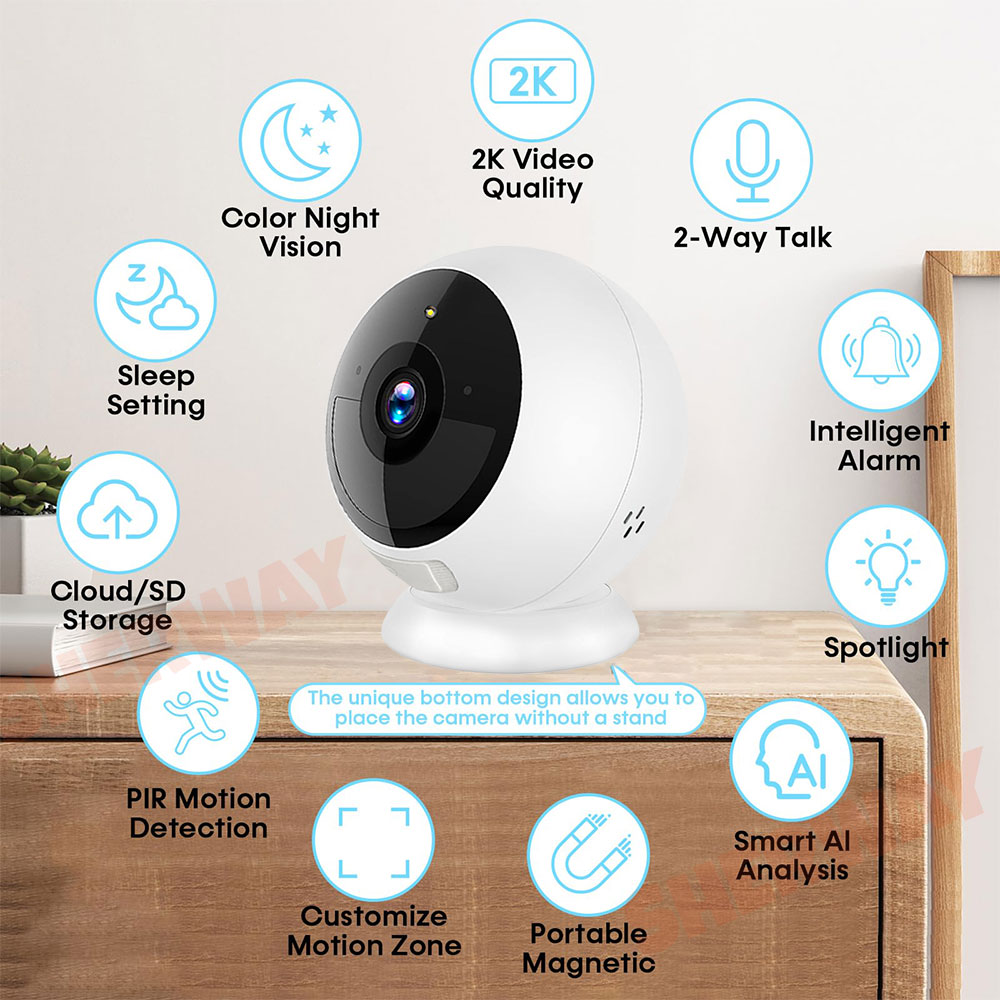 2K 5MP Wifi Home Security Came - Smart Home Battery Camera Ezviz 评论和价格