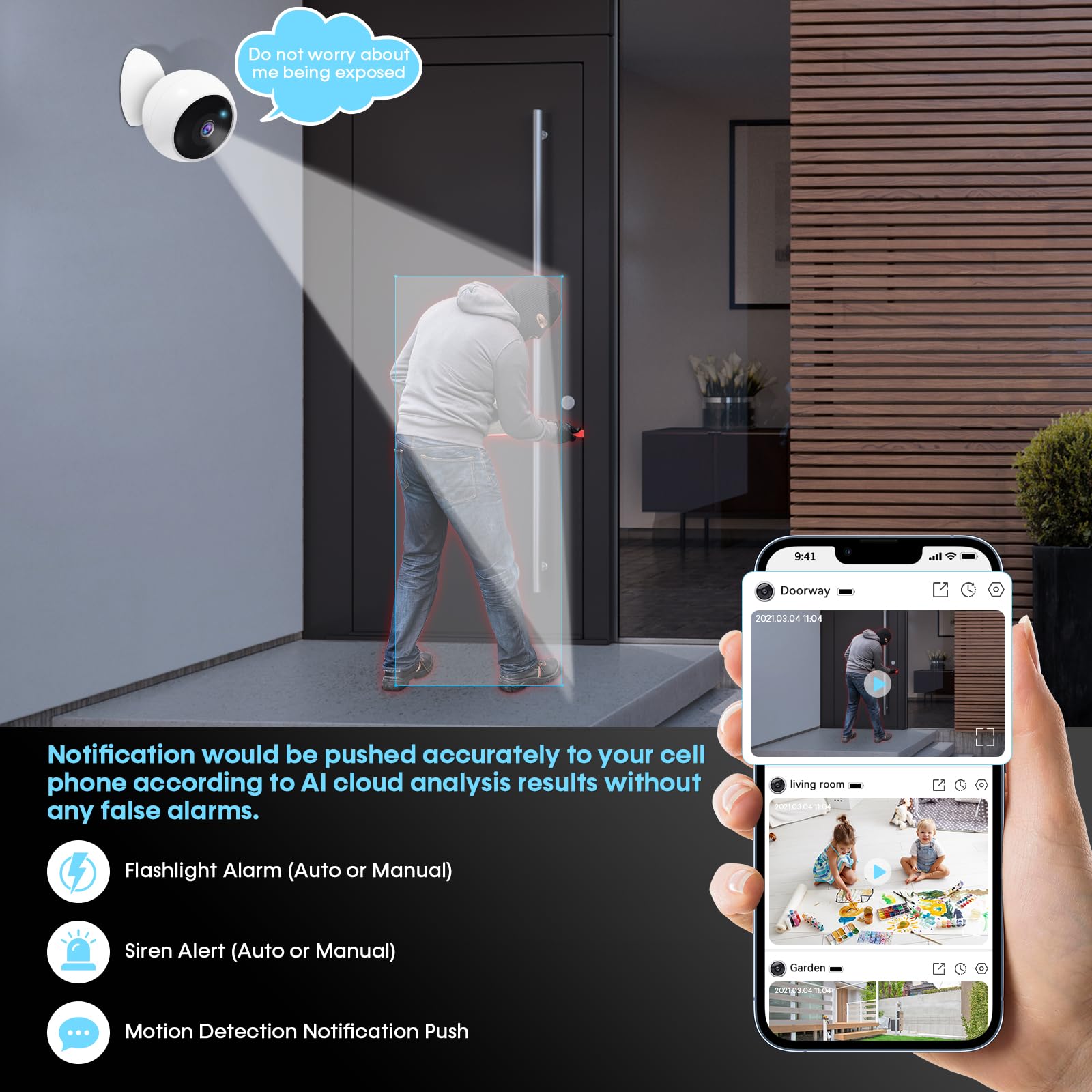 2K 5MP Wifi Home Security Came - Smart Home Battery Camera Ezviz 评论和价格