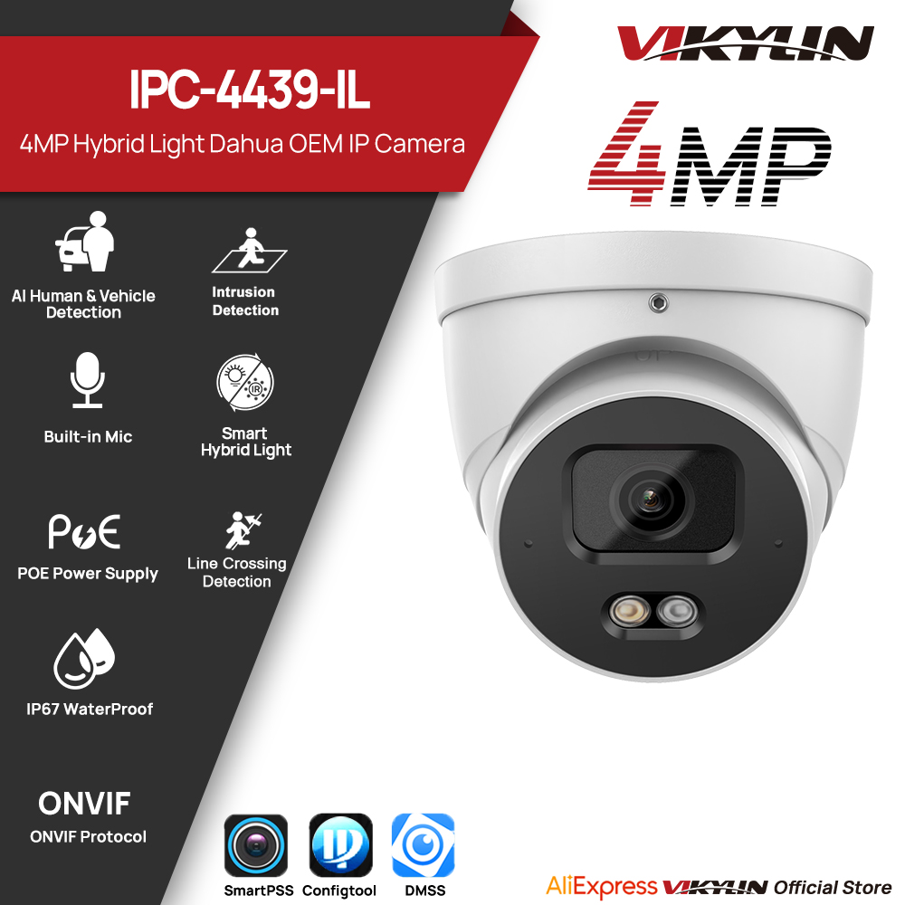 VIKYLIN 4MP IP Security Camera - Smart Home Certification 评论和价格