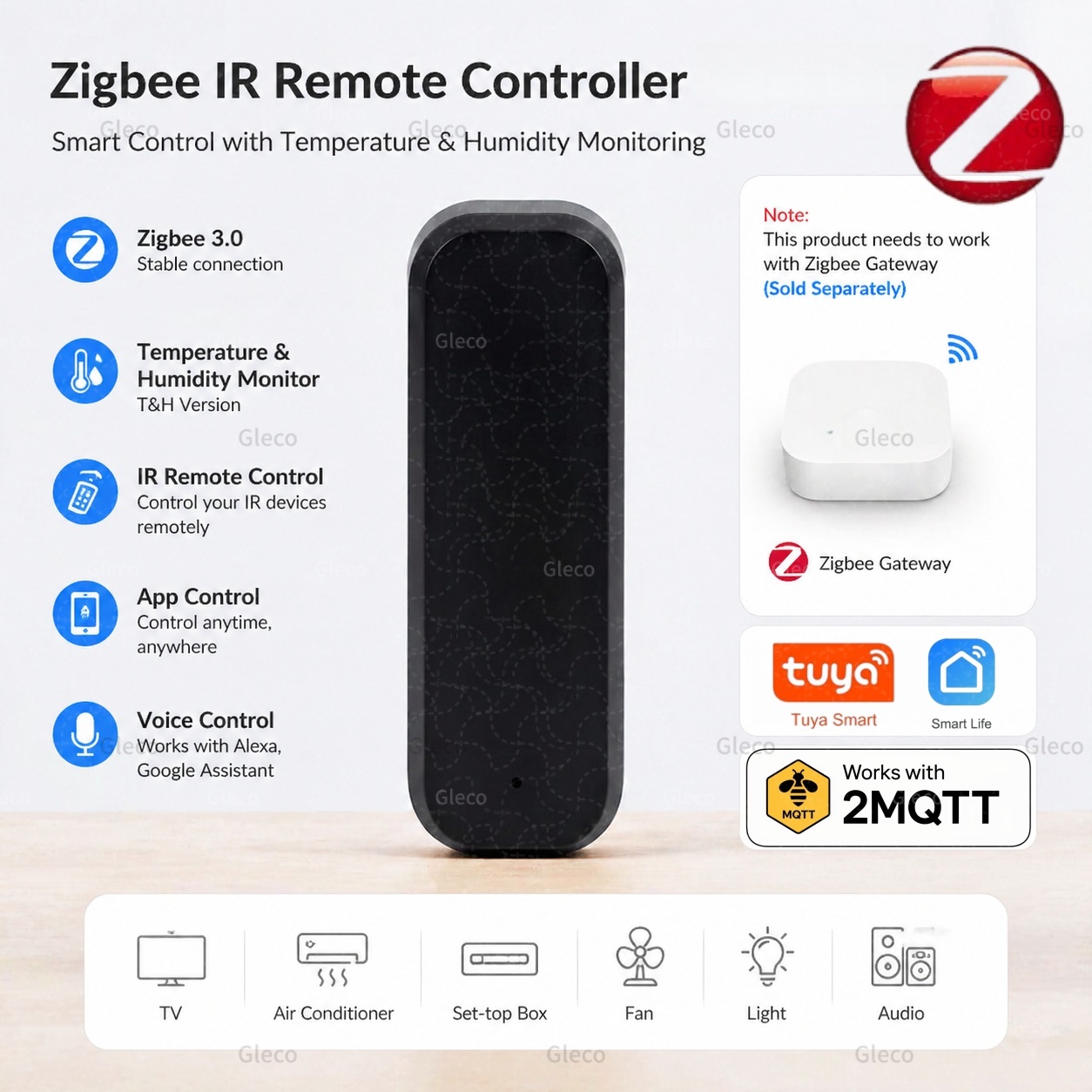 Zigbee Smart IR Remote Control - Smart Home Ir 评论和价格