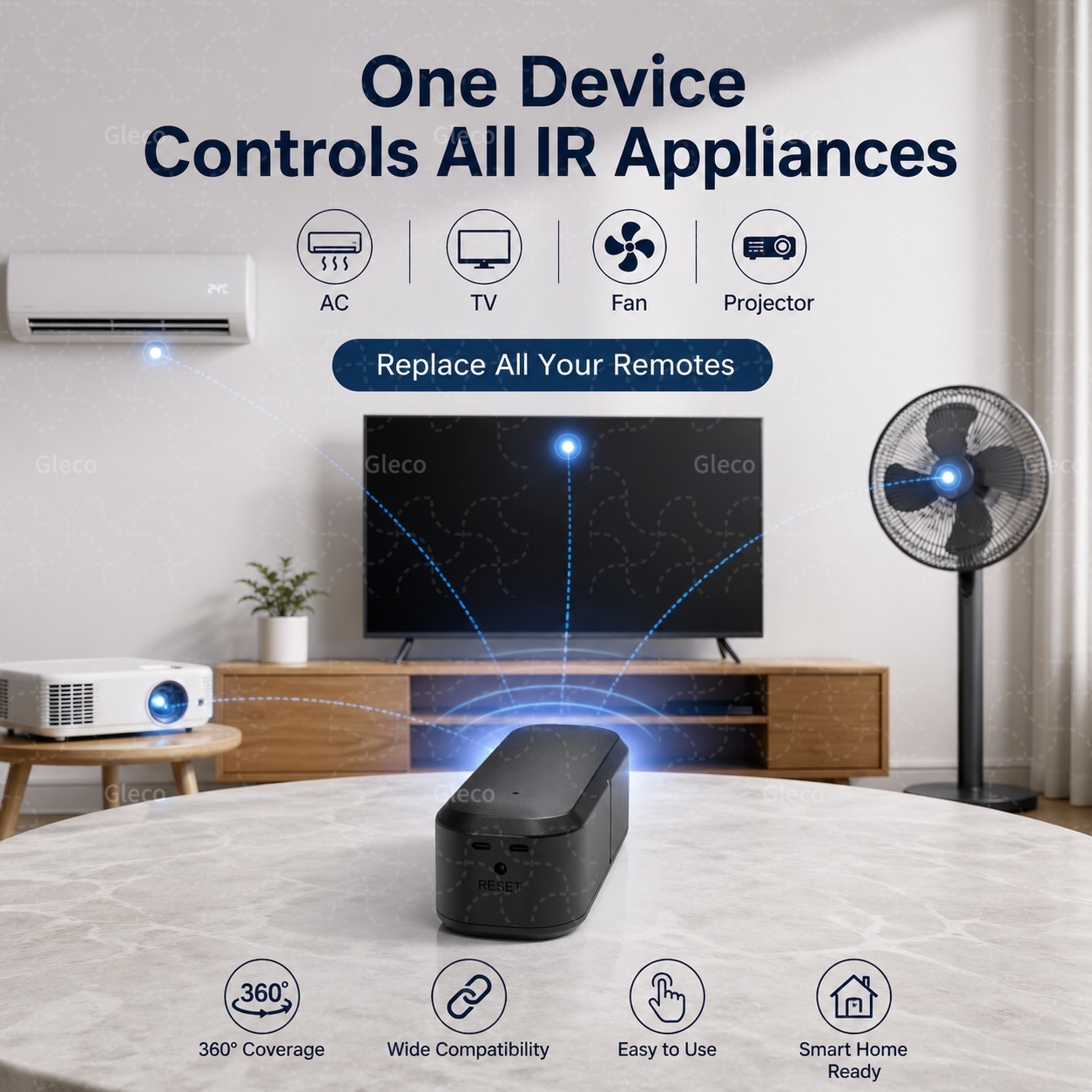 Zigbee Smart IR Remote Control - Smart Home Ir 评论和价格