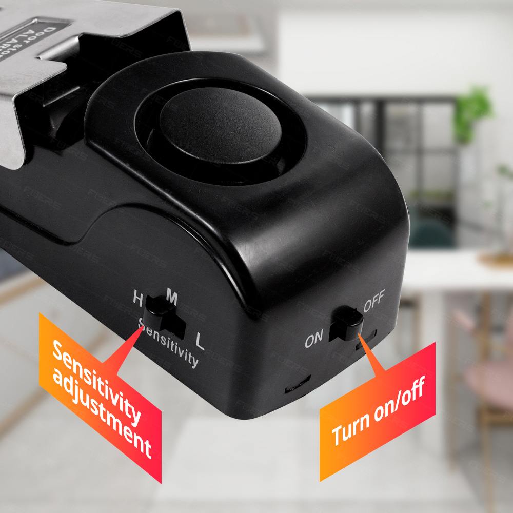 FUERS Door Stop Alarm System 1 - Wireless Door Sensor 评论和价格