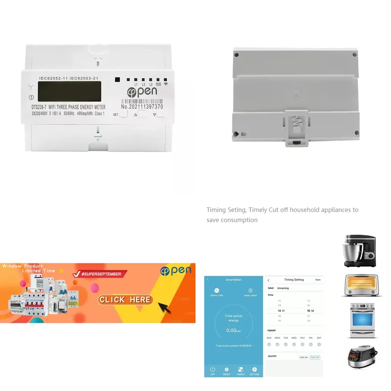 APP 220V 400V Over Under Volta - Smart Home Energy 评论和价格