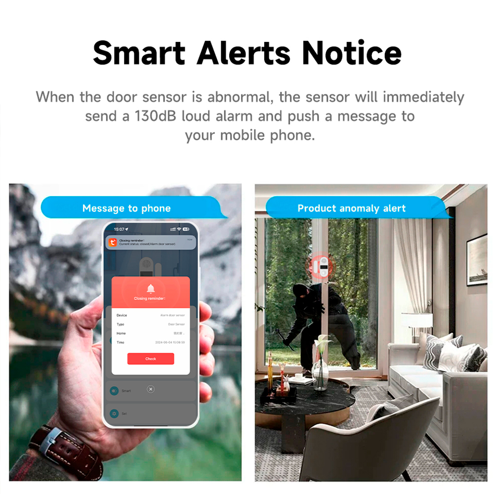 Tuya Zigbee Wireless Door Wind - Wireless Door Sensor 评论和价格