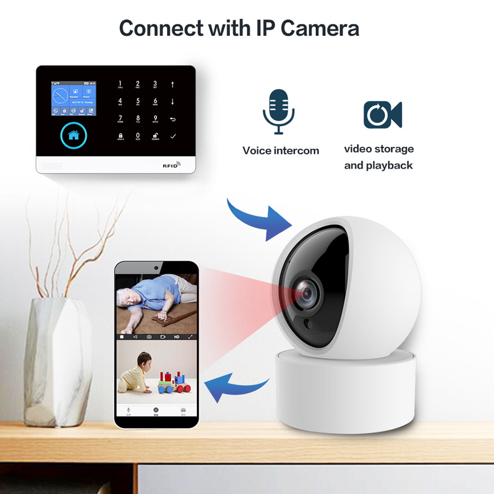 4G GSM Wifi Wireless Home Alar - Home Automation Kit 评论和价格