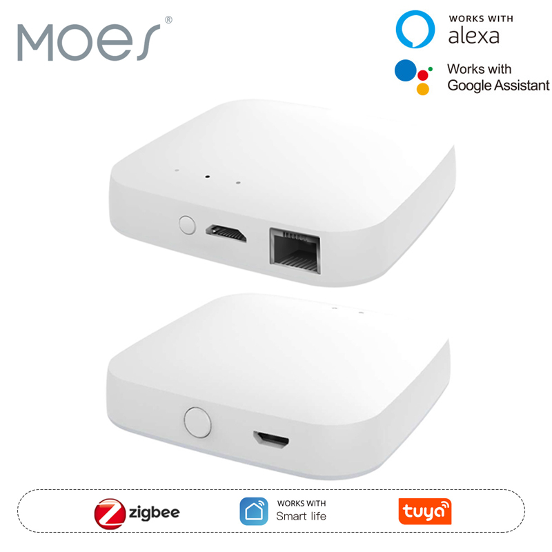 MOES Tuya ZigBee3.0 Smart Hub, - Smart Home Registration 评论和价格