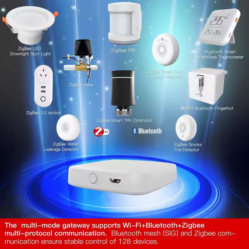 MOES Tuya ZigBee3.0 Smart Hub, - Smart Home Registration 评论和价格