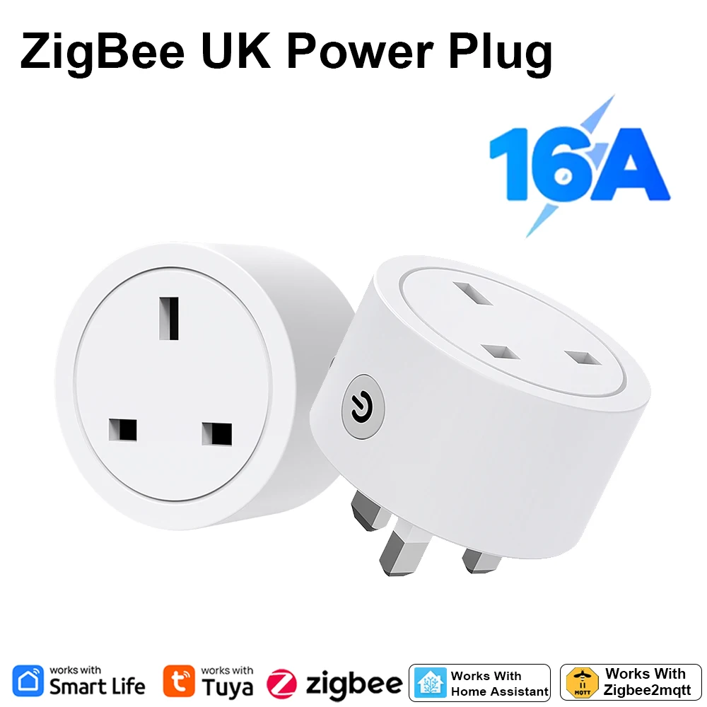 Zigbee Smart Plug 16A UK Socke - Smart Home Energy 评论和价格