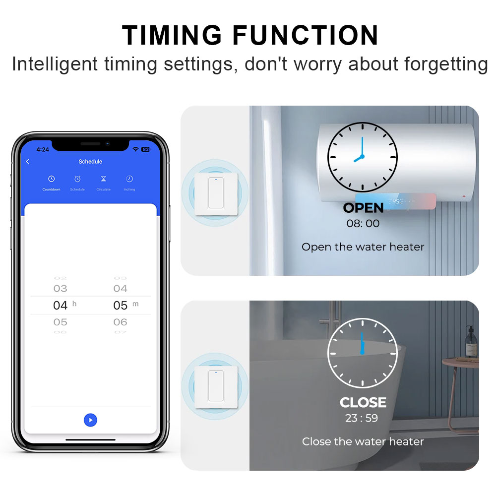 Smart Water Heater Switch/WiFi - Smart Home Sistem 评论和价格