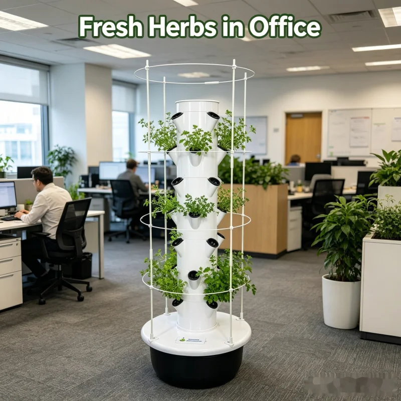 Smart Vertical Hydroponic Towe - Smart Home Kits 评论和价格
