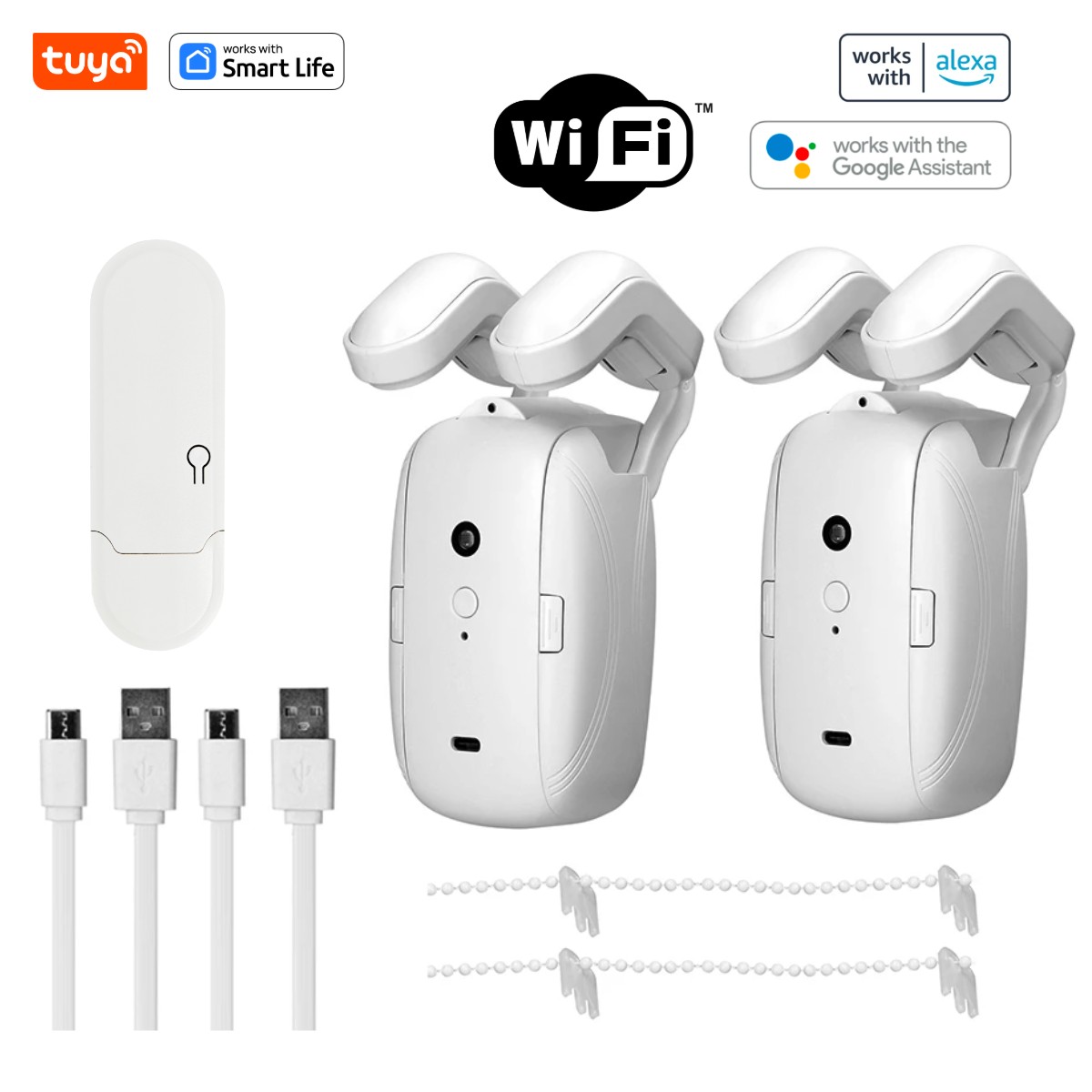 1/2PCS Tuya Smart WiFi Curtain - Smart Home Registration 评论和价格