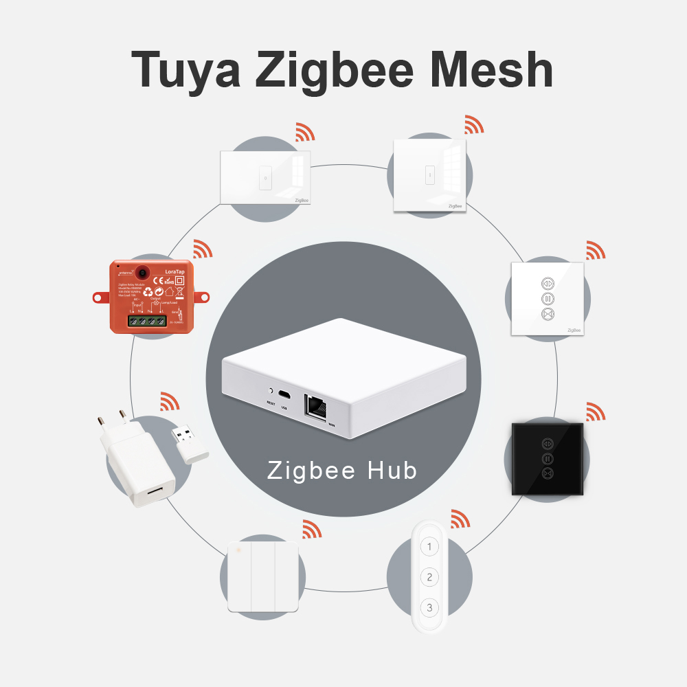 LoraTap Smart Home Tuya ZigBee - Smart Home Registration 评论和价格