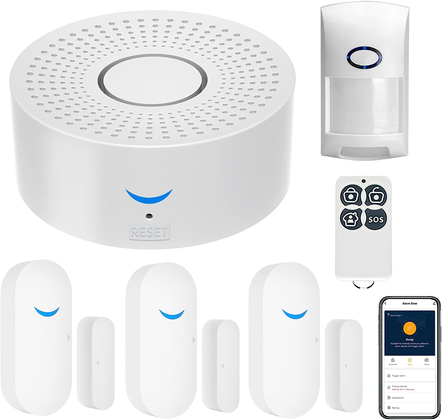 Tuya Wifi Smart Home Alarm Sys - Home Automation Kit 评论和价格