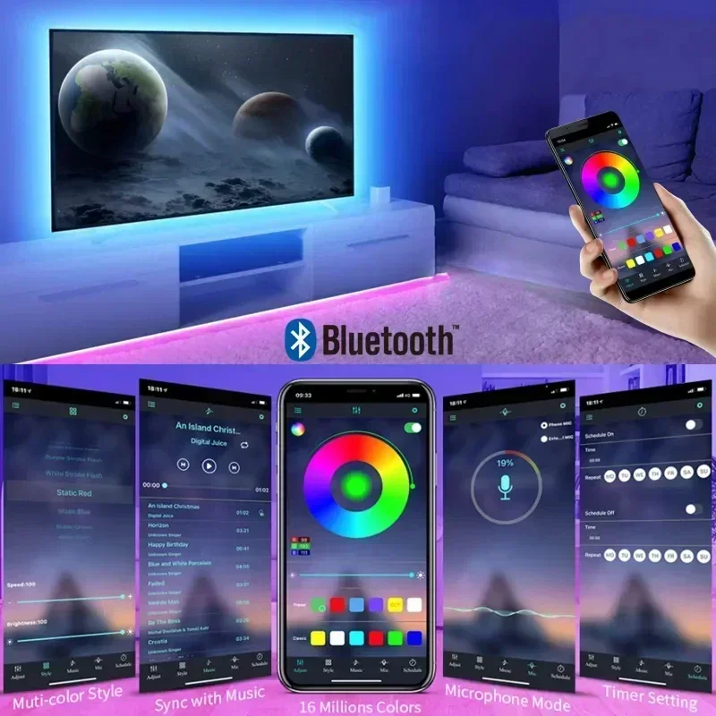 Smart RGB LED Gaming Light Str - Smart Home Setup 评论和价格