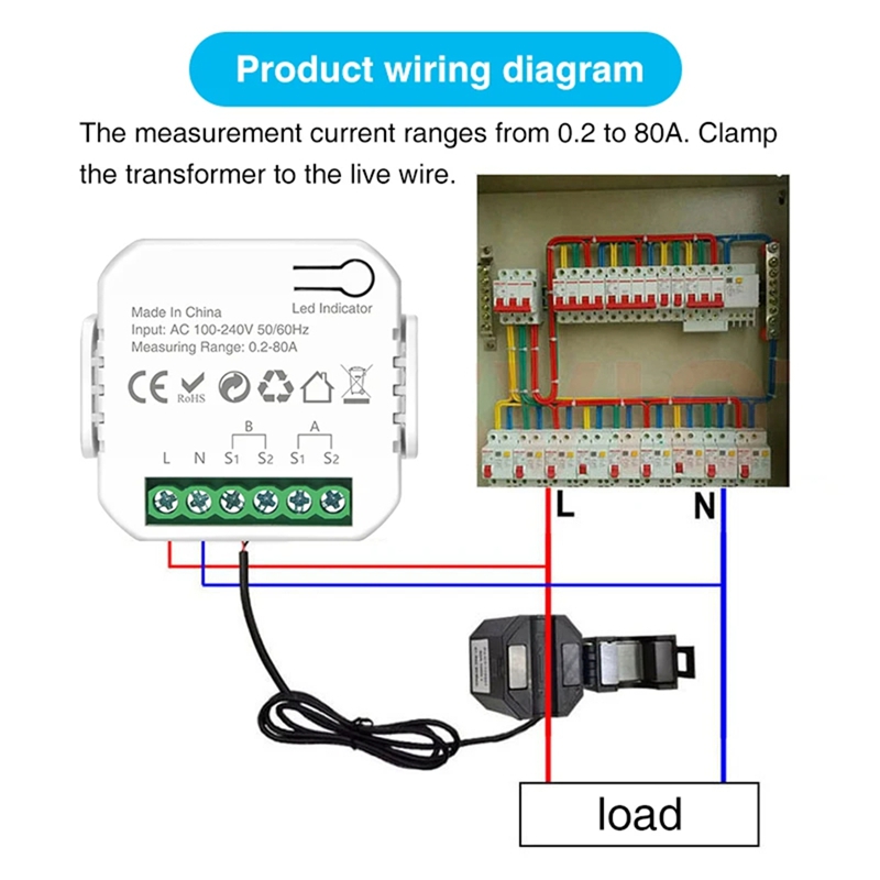 Tuya Wifi Smart Power Meter wi - Smart Home Tuya 评论和价格