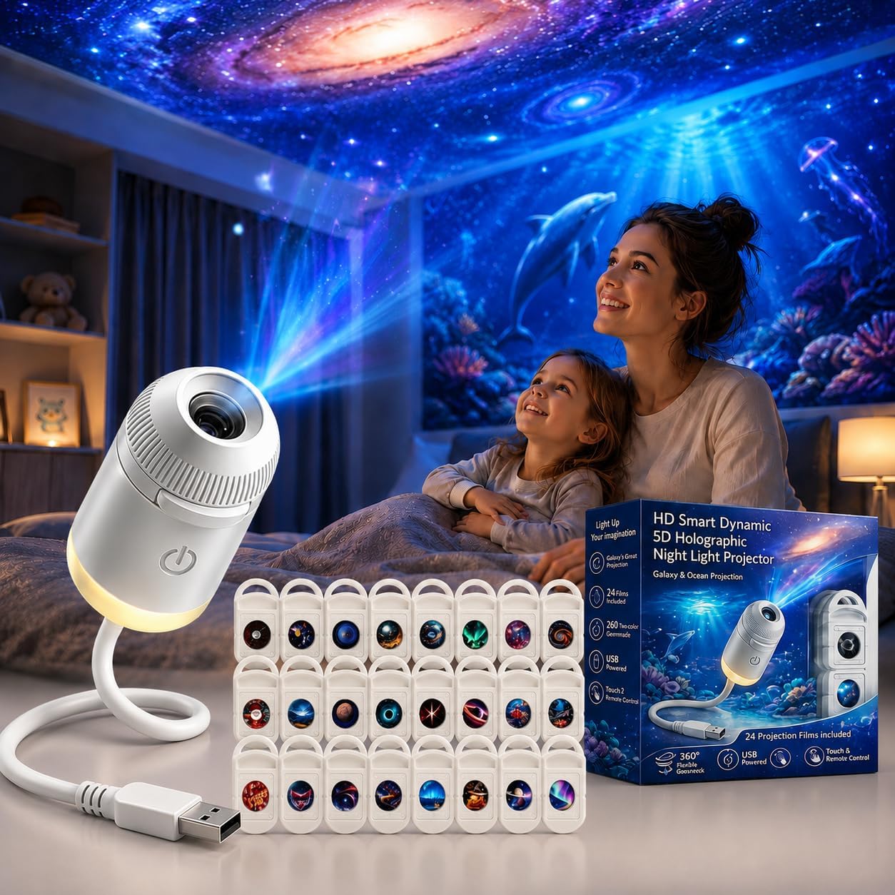 HD Smart Dynamic 5D Holographi - Smart Home Energy 评论和价格