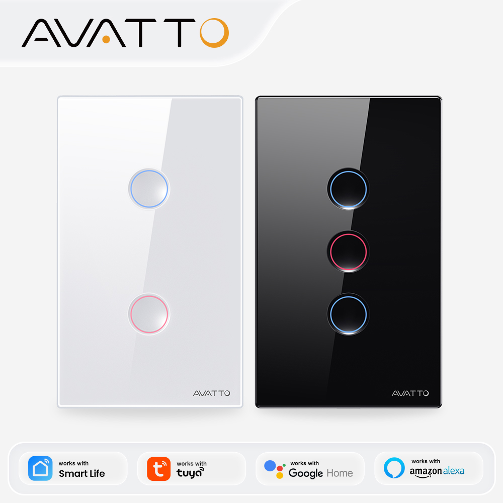 AVATTO 1/2/3/4 Gang ZigBee Sma - Smart Home Tuya 评论和价格