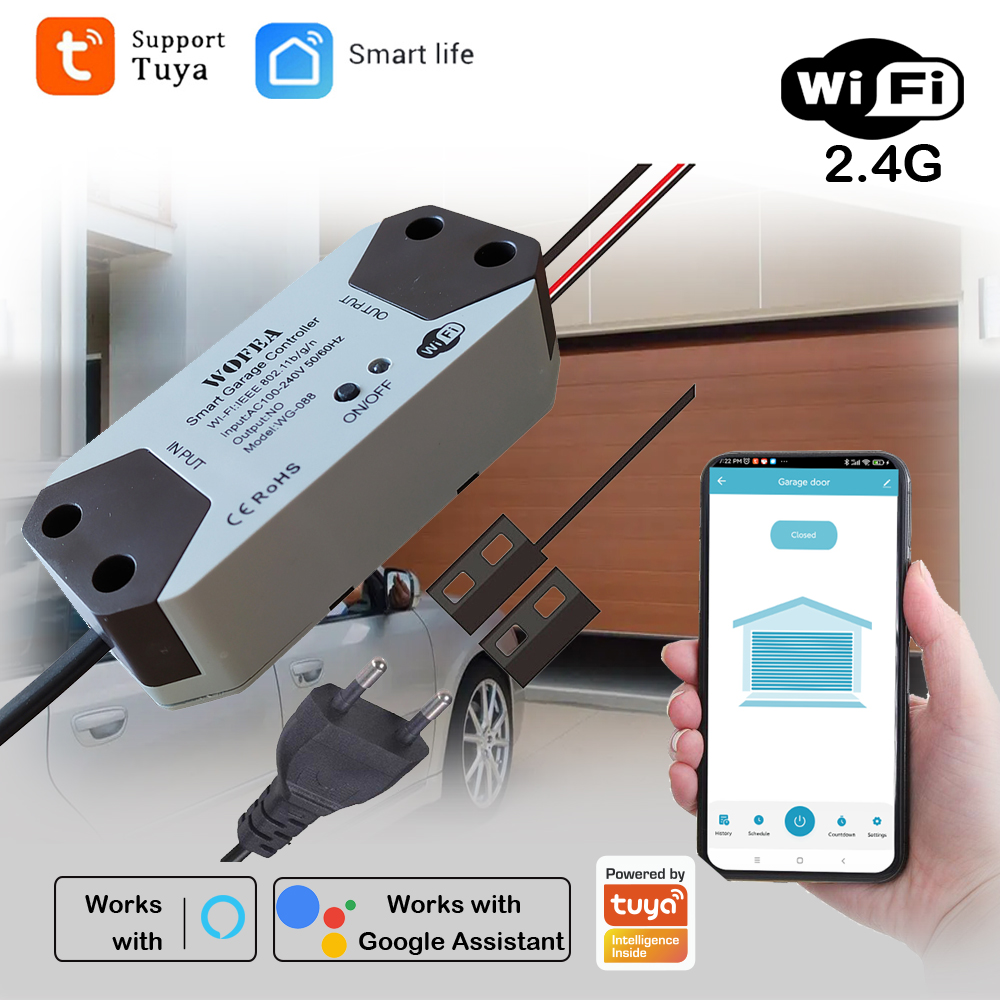 Smart Garage Door Opener Contr - Smart Home Registration 评论和价格