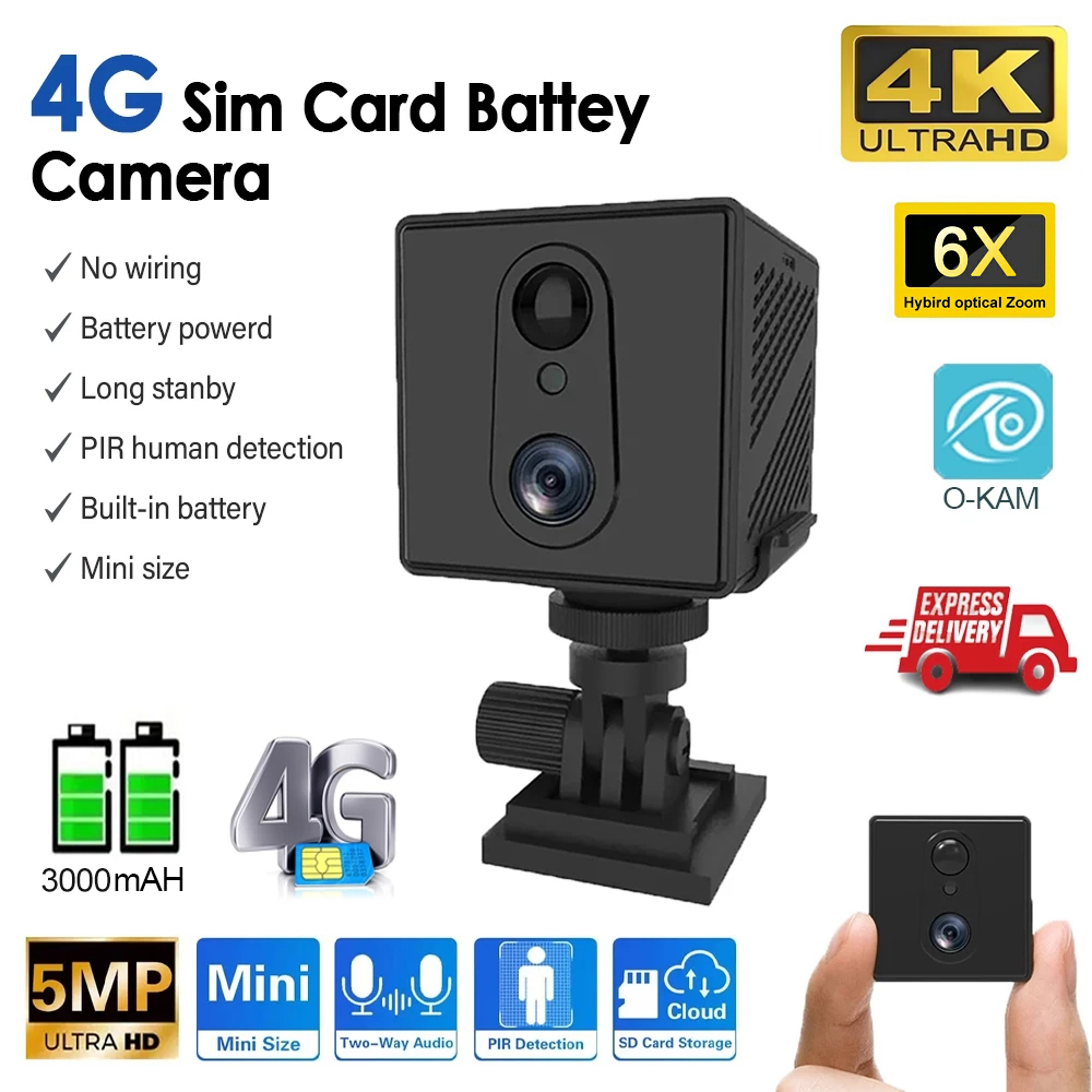 Mini 4G Security Camera SIM Ca - Smart Home Battery Camera Ezviz 评论和价格