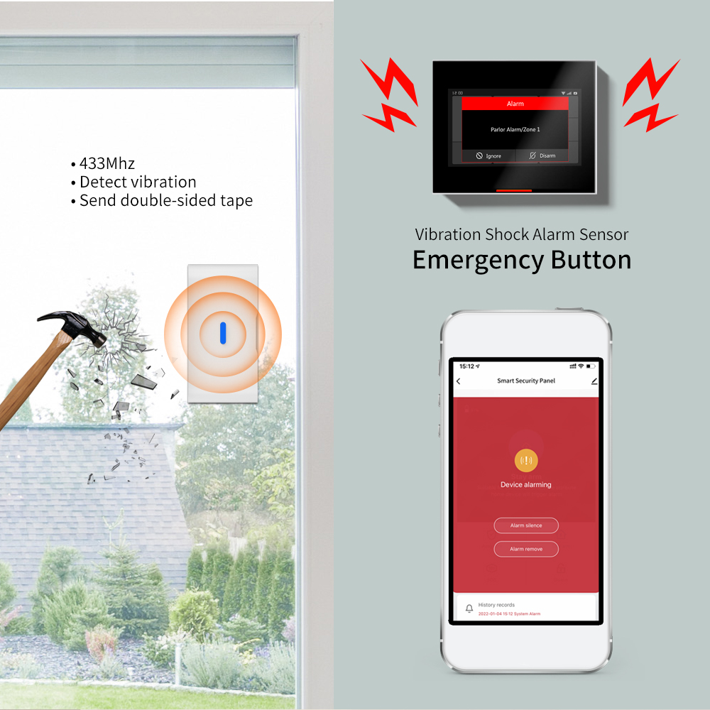Staniot 433MHz EV1527 Wireless - Wireless Door Sensor 评论和价格