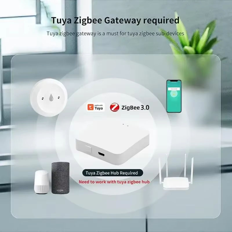 Tuya ZigBee 3.0 Water Leak Det - Smart Home Setup 评论和价格