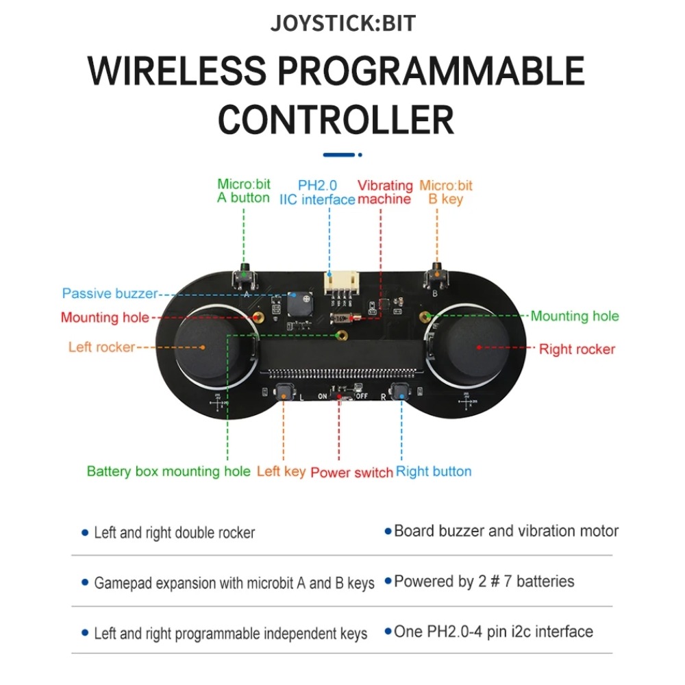 Joystick Gamepad Module for ST - Smart Home Micro Bit 评论和价格