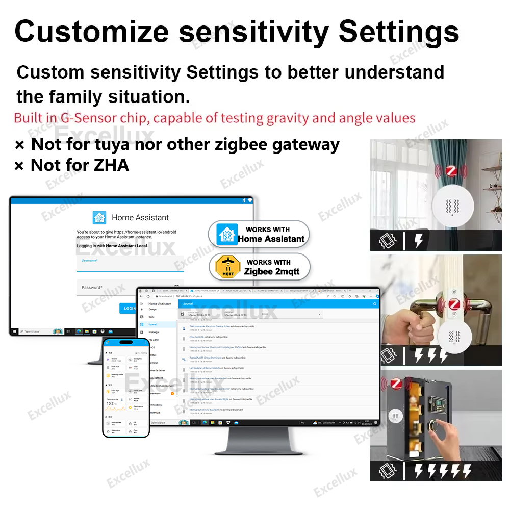 Zigbee 3.0 Smart Vibration Sen - Smart Home Setup 评论和价格