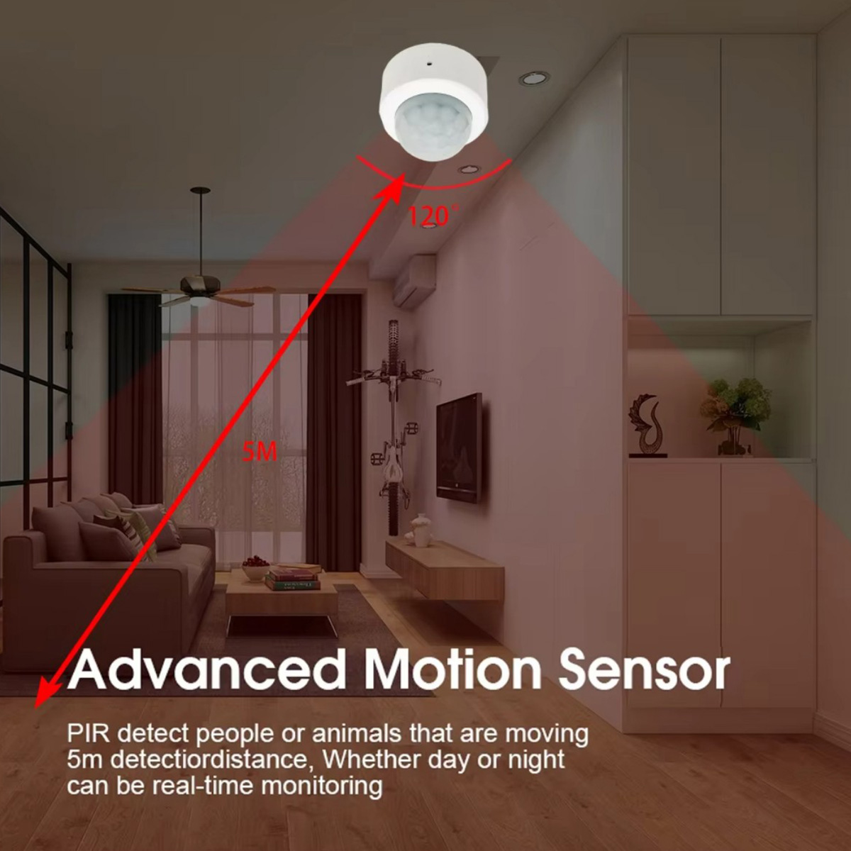 Zigbee3.0 Mini PIR Human Motio - Smart Home Ir 评论和价格