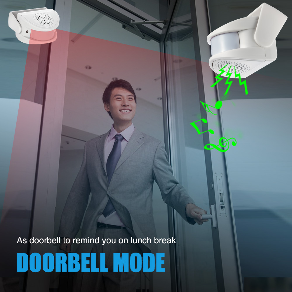 32 Songs Welcome Infrared Chim - Wireless Door Sensor 评论和价格