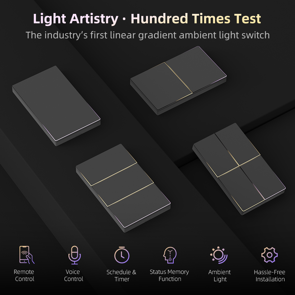 AVATTO 1/2/3/4 Gang WiFi Smart - Smart Home Tuya 评论和价格