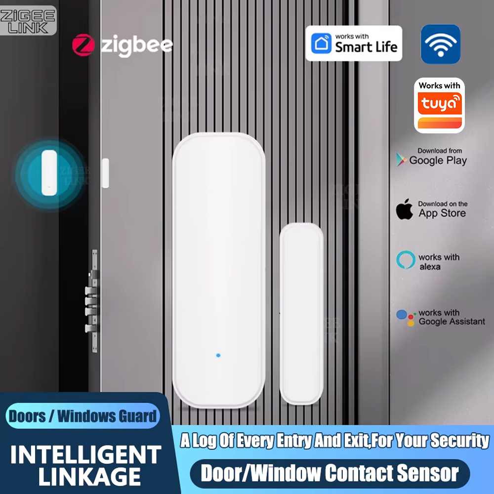 ZigBee Door Window Sensor Wire - Wireless Door Sensor 评论和价格
