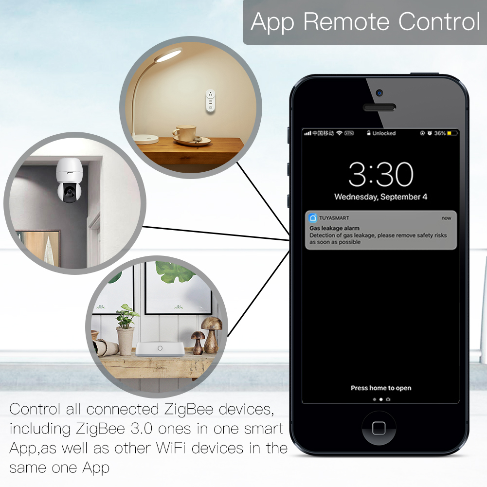 MOES Tuya ZigBee Wireless Gate - Smart Home Hub Xiaomi 评论和价格