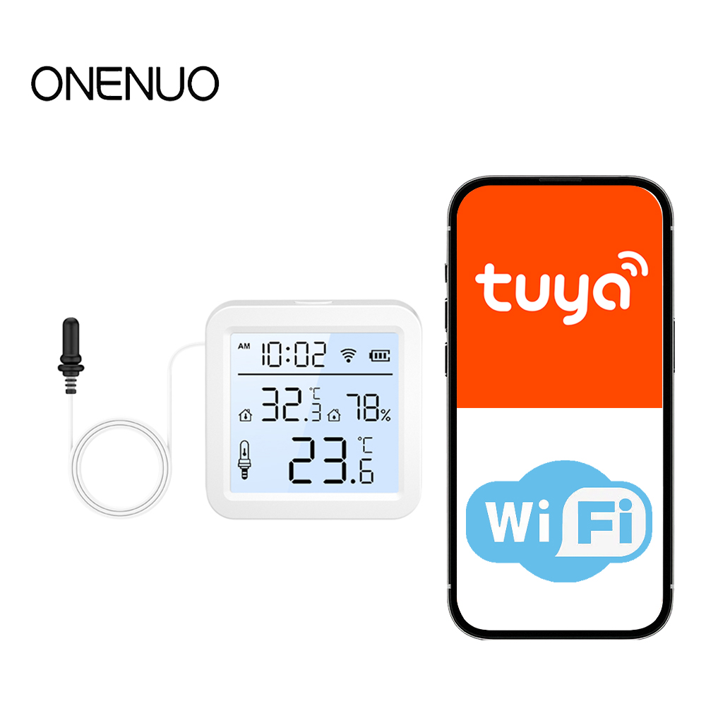 WiFi Humidity Temperature Sens - Smart Home Tuya 评论和价格