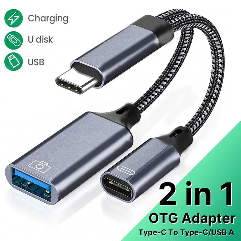 2 In 1 Type C to USB A OTG Cab - Smart Home Xiaomi 评论和价格