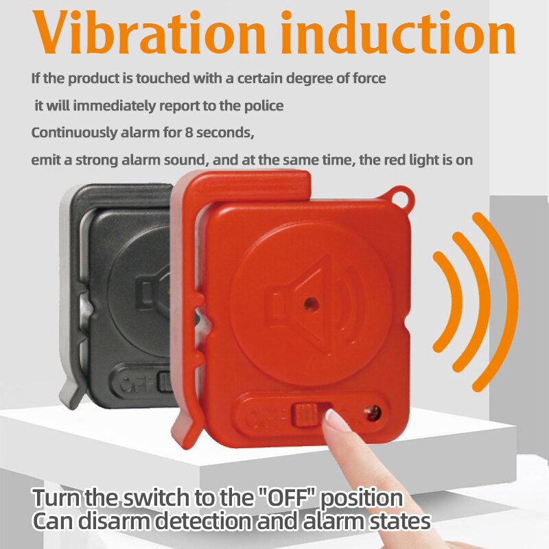 KERUI Wireless Vibration Alarm - Wireless Door Sensor 评论和价格