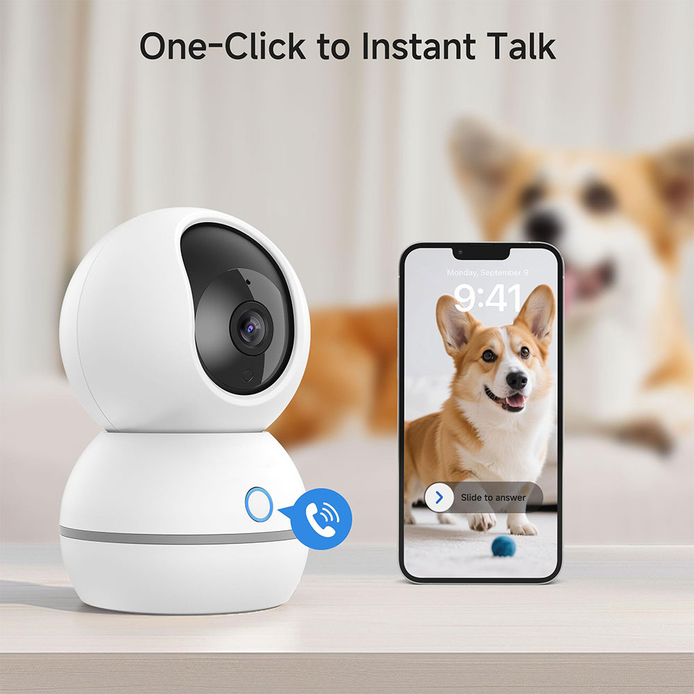 2K WIFI Camera Indoor 5MP Baby - Smart Home Battery Camera Ezviz 评论和价格