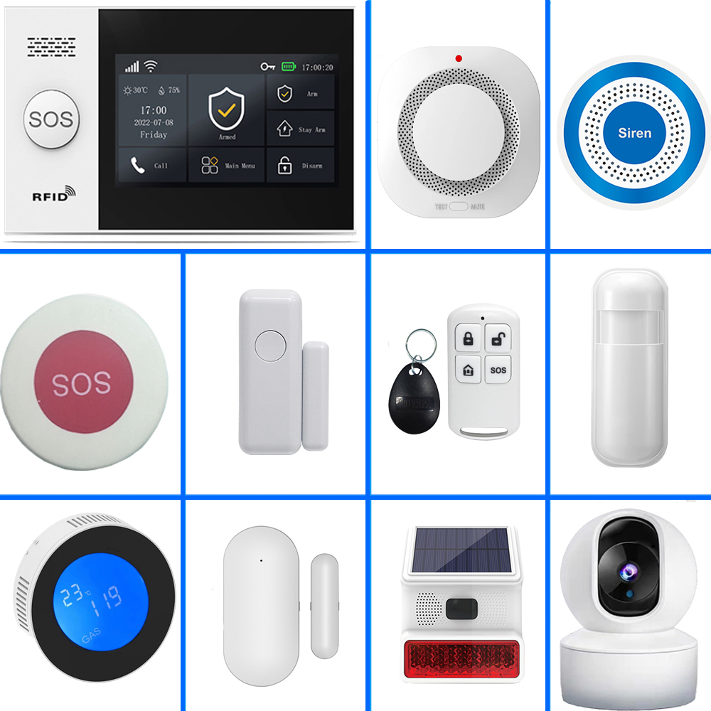 PGST 4G Tuya Smart Home Alarm  - Home Automation Kit 评论和价格