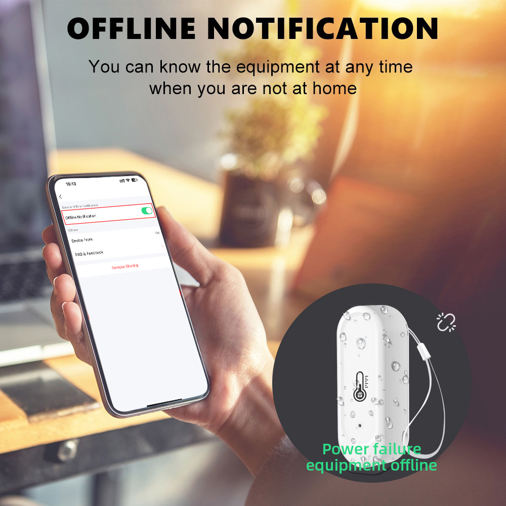 Waterproof Temperature Humidit - Smart Home Setup 评论和价格