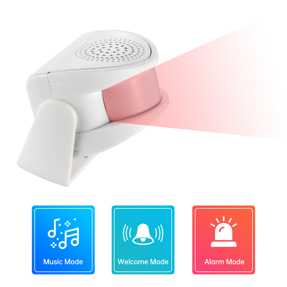 32 Songs Welcome Infrared Chim - Wireless Door Sensor 评论和价格