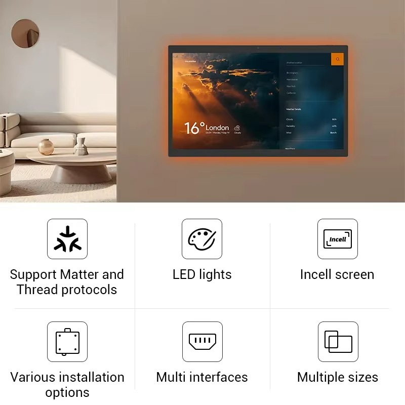 10.1 15.6 Inch Manual Android  - Smart Home Control 评论和价格
